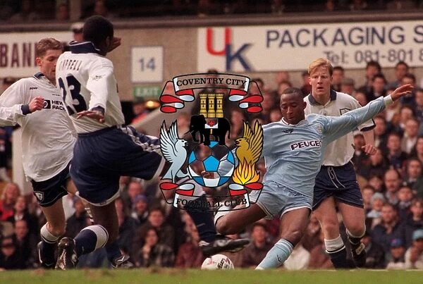Peter Ndlovu Clears the Way: Coventry City vs. Tottenham at White Hart Lane (1990s)
