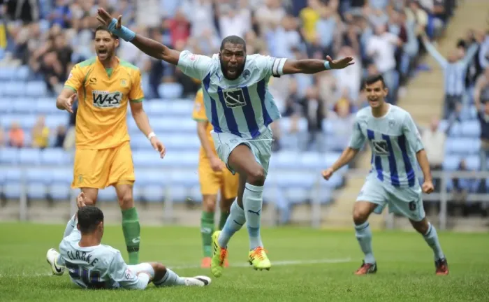 Framed Print : Reda Johnson's Thrilling Goal Celebration vs. Yeovil Town in Sky Bet League One Framed Print : Reda Johnson's Thrilling Goal Celebration vs. Yeovil Town in Sky Bet League One