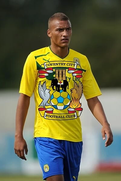 Reece Brown in Action: Coventry City's Pre-Season Victory over Nuneaton Town at Liberty Way Stadium