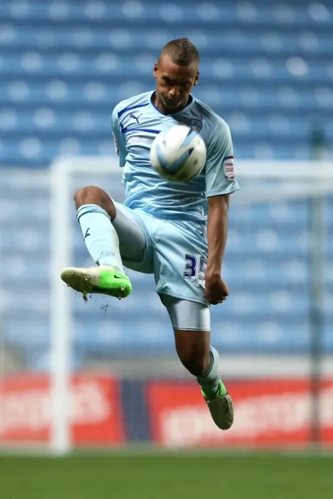 Framed Print : Reece Brown's Thrilling Performance: Coventry City's Johnstones Paint Trophy Victory over Burton Albion (September 4, 2012) Framed Print : Reece Brown's Thrilling Performance: Coventry City's Johnstones Paint Trophy Victory over Burton Albion (September 4, 2012)