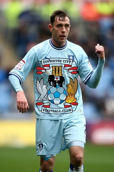 Richard Keogh in Action: Coventry City vs Peterborough United, Npower Championship (07-04-2012)