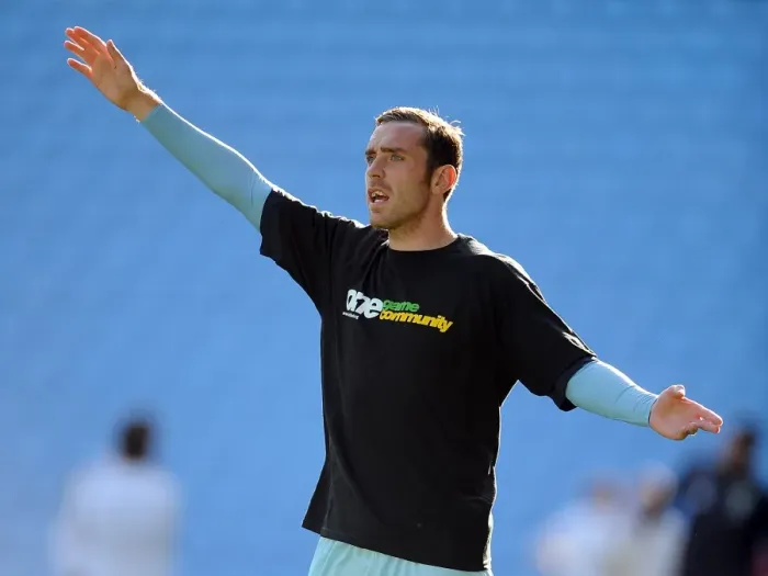 Framed Print : Richard Keogh's Focused Pre-Game Warm-Up: Coventry City vs. Burnley, Npower Championship (2011) Framed Print : Richard Keogh's Focused Pre-Game Warm-Up: Coventry City vs. Burnley, Npower Championship (2011)
