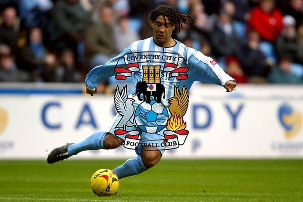Richard Shaw in Action: Coventry City vs Burnley (25-02-2006) - Ricoh Arena