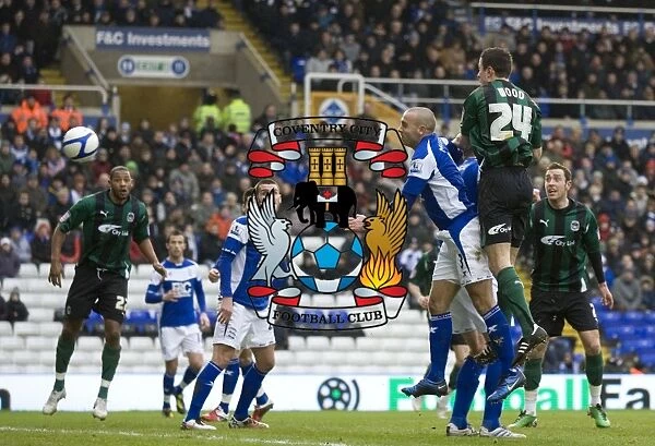 Richard Wood Scores the Game-Winning Goal for Coventry City against Birmingham in FA Cup Fourth Round (January 29, 2011)