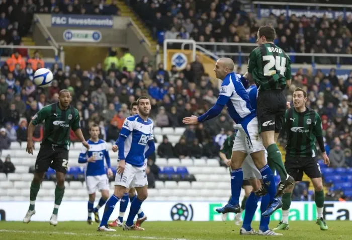 Framed Print : Richard Wood Scores the Game-Winning Goal for Coventry City against Birmingham in FA Cup Fourth Round (January 29, 2011) Framed Print : Richard Wood Scores the Game-Winning Goal for Coventry City against Birmingham in FA Cup Fourth Round (January 29, 2011)