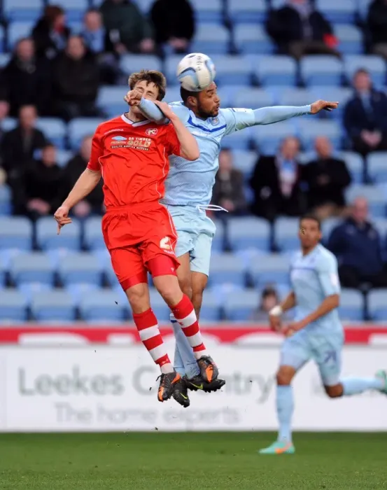 Framed Print : Rivalry Renewed: McGoldrick vs. Taylor - Coventry City vs. Walsall, Npower League One Framed Print : Rivalry Renewed: McGoldrick vs. Taylor - Coventry City vs. Walsall, Npower League One
