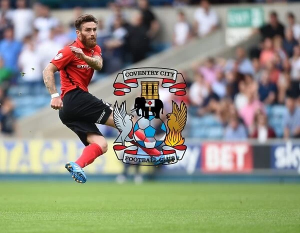 Romain Vincelot's Determined Shot: Coventry City vs Millwall in Sky Bet League One