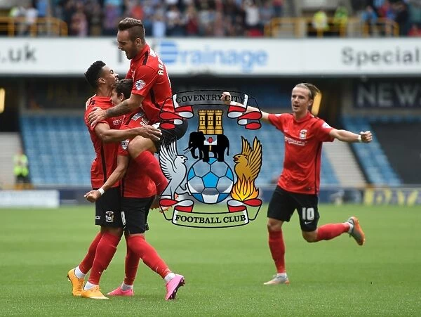 Ruben Lameiras Scores Coventry City's Second Goal: Millwall vs Coventry City (Sky Bet League One)