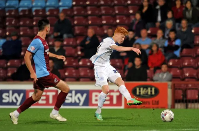 Framed Print : Ryan Haynes in Action for Coventry City against Scunthorpe United (Sky Bet League One) Framed Print : Ryan Haynes in Action for Coventry City against Scunthorpe United (Sky Bet League One)