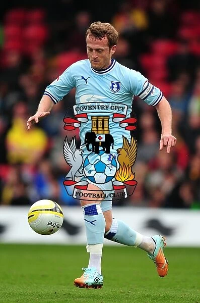 Sammy Clingan in Action: Coventry City vs. Watford, Npower Championship (2012)
