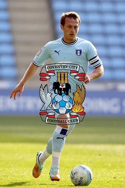 Sammy Clingan in Action: Coventry City vs Portsmouth, Npower Championship (24-03-2012) - Ricoh Arena