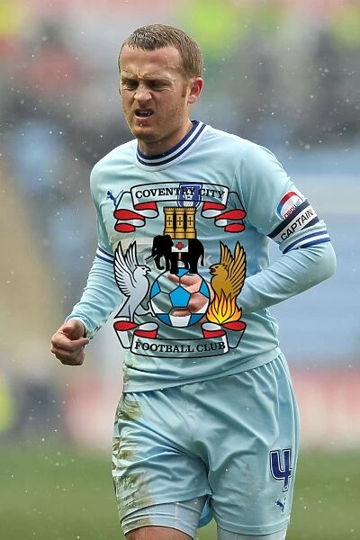 Sammy Clingan in Action: Coventry City vs Ipswich Town, Npower Championship (04-02-2012) - Ricoh Arena