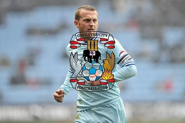 Sammy Clingan in Action: Coventry City vs Ipswich Town, Npower Championship (04-02-2012), Ricoh Arena