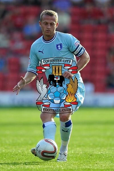 Sammy Clingan of Coventry City in Action at Oakwell Stadium against Barnsley in the Npower Football League Championship (1st October 2011)