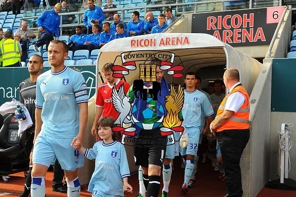 Sammy Clingan and Coventry City Kick-Off Against Reading in Championship Match (24-09-2011, Ricoh Arena)