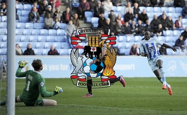 Sanmi Odelusi Scores Coventry's Second Goal Against Port Vale Amidst Defensive Pressure (Sky Bet League One)