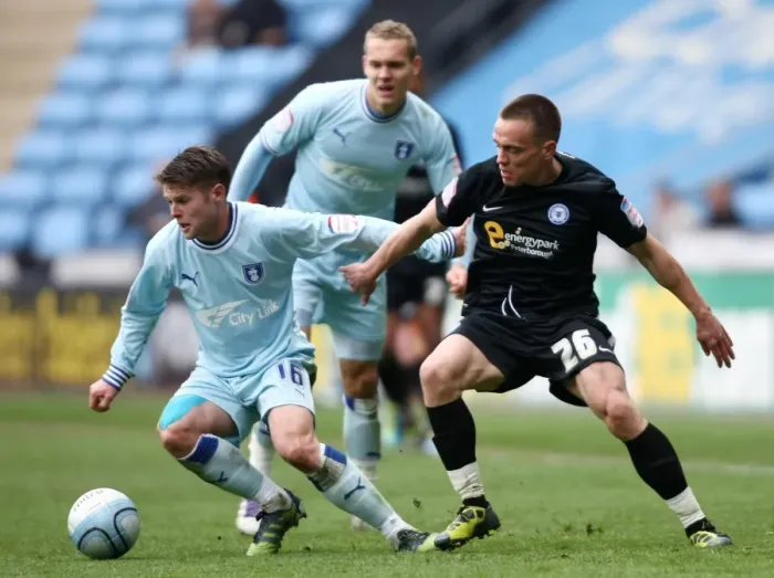 Framed Print : Showdown at the Ricoh Arena: Coventry City vs. Peterborough United - Npower Championship Battle (07-04-2012) Framed Print : Showdown at the Ricoh Arena: Coventry City vs. Peterborough United - Npower Championship Battle (07-04-2012)
