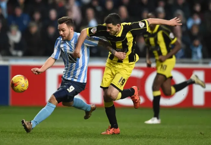 Framed Print : Showdown at Ricoh Arena: O'Connor vs. Armstrong - Coventry City vs. Burton Albion in Sky Bet League One Framed Print : Showdown at Ricoh Arena: O'Connor vs. Armstrong - Coventry City vs. Burton Albion in Sky Bet League One