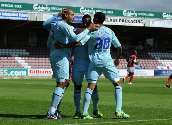 Framed Print : Sky Bet League One - Coventry City v Bristol City - Sixfields Stadium Framed Print : Sky Bet League One - Coventry City v Bristol City - Sixfields Stadium