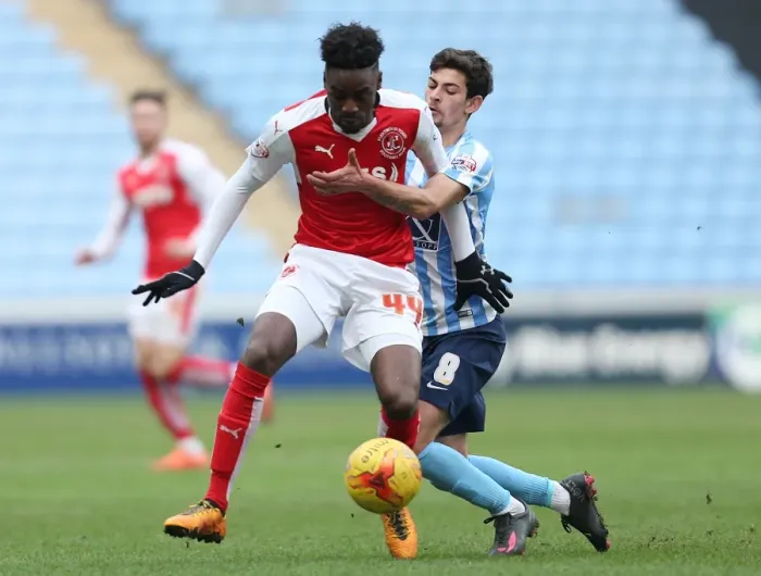 Framed Print : Sky Bet League One Showdown: Coventry City vs Fleetwood Town at Ricoh Arena