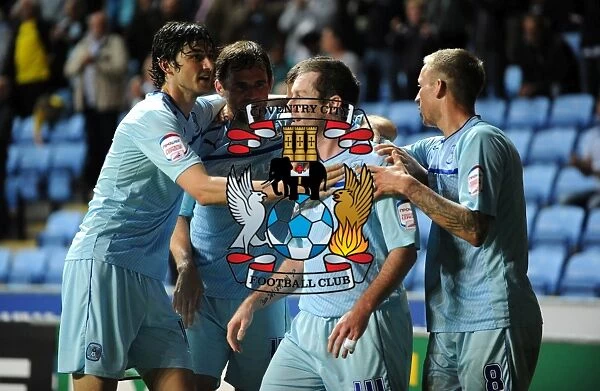 Stephen Elliott Scores First Goal for Coventry City in Npower League One at Ricoh Arena vs Sheffield United