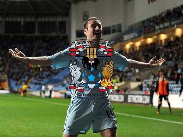 Stephen Elliott's Euphoric Moment: First Goal for Coventry City Against Sheffield United (Npower Football League One, Ricoh Arena, 21-08-2012)