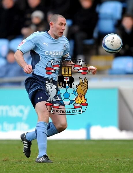 Stephen Wright in Action: Coventry City vs Barnsley, Championship Clash at Ricoh Arena (January 9, 2010)