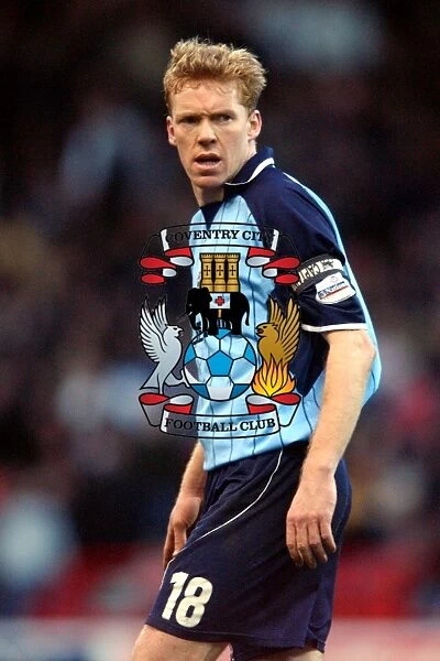 Steve Staunton Leads Coventry City Against Nottingham Forest in Nationwide League Division One (07-02-2004)