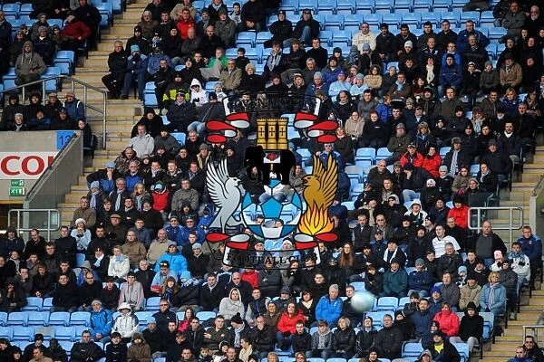 Tense Moment at the Ricoh Arena: Coventry City vs Hull City - Fans on Edge