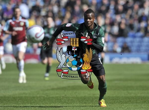 Thrilling Goal: Alex Nimely Scores for Coventry City at Burnley's Turf Moor (Npower Championship, 14-04-2012)
