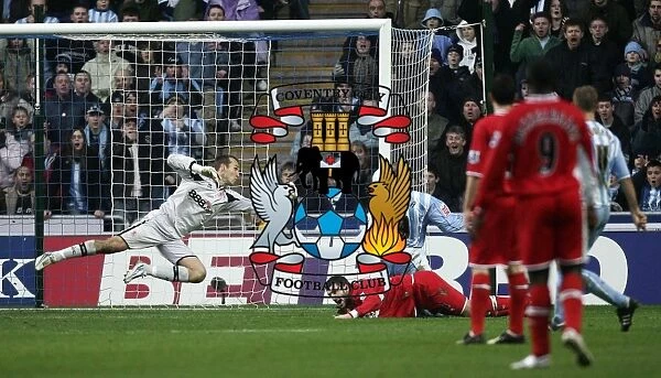 Unsaved: Dele Adebola's Brilliant Attempt vs Mark Schwarzer in Coventry City's FA Cup Fourth Round Match against Middlesbrough (2006)
