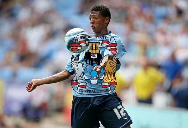 Van Aanholt in Action: Coventry City vs Ipswich Town, Championship 2009, Ricoh Arena