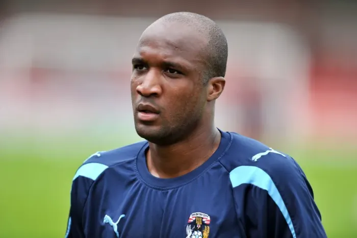 Framed Print : William Edjenguele in Action: Coventry City vs Accrington Stanley - Pre-Season Friendly at Crown Ground