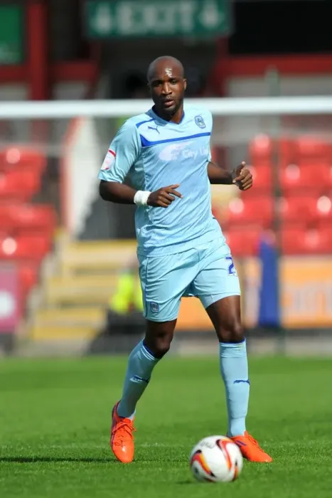 Framed Print : William Edjenguele, Coventry City Framed Print : William Edjenguele, Coventry City