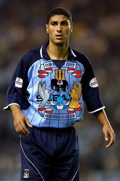 Youssef Safri in Action: Coventry City vs Nottingham Forest (Nationwide League Division One, 27-08-2003)