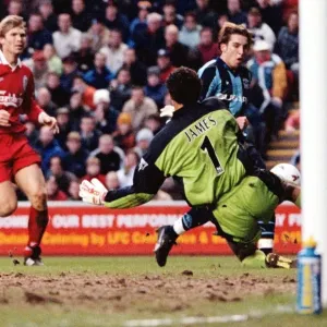Darren Huckerby Stunner Print - 90s Liverpool vs Coventry City Action Photo Darren Huckerby Stunner Print - 90s Liverpool vs Coventry City Action Photo