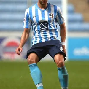 Aaron Martin in Action: Coventry City vs Barnsley, Sky Bet League One at Ricoh Arena Aaron Martin in Action: Coventry City vs Barnsley, Sky Bet League One at Ricoh Arena