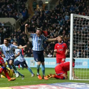 Aaron Martin Scores First Goal for Coventry City Against Oldham Town at Ricoh Arena (Sky Bet League One) Aaron Martin Scores First Goal for Coventry City Against Oldham Town at Ricoh Arena (Sky Bet League One)