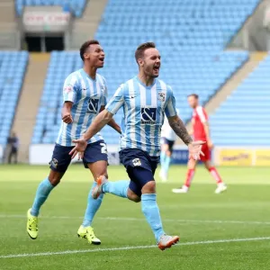Adam Armstrong Scores First Goal for Coventry City in Sky Bet League One against Chesterfield Adam Armstrong Scores First Goal for Coventry City in Sky Bet League One against Chesterfield