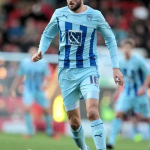 Adam Barton in Action: Coventry City vs. Leyton Orient, Sky Bet League Championship Adam Barton in Action: Coventry City vs. Leyton Orient, Sky Bet League Championship