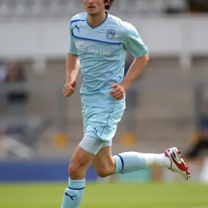 Adam Barton in Action: Coventry City vs. Bristol Rovers - Pre-Season Clash Adam Barton in Action: Coventry City vs. Bristol Rovers - Pre-Season Clash