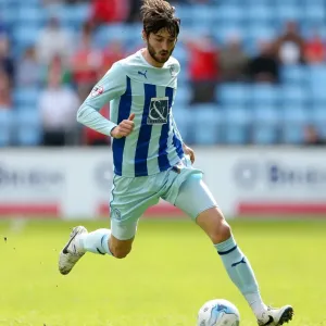 Adam Barton in Action: Coventry City vs Crewe Alexandra, Sky Bet League One at Ricoh Arena