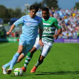 Adam Barton Outsmarts Reuben Reid: Coventry City vs. Yeovil Town in Npower League One Clash at Huish Park Adam Barton Outsmarts Reuben Reid: Coventry City vs. Yeovil Town in Npower League One Clash at Huish Park