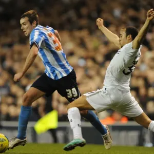 Andros Townsend vs Blair Adams Clash: FA Cup Third Round at White Hart Lane (05-01-2013) - Tottenham Hotspur vs Coventry City Andros Townsend vs Blair Adams Clash: FA Cup Third Round at White Hart Lane (05-01-2013) - Tottenham Hotspur vs Coventry City
