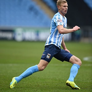 Andy Rose in Action: Coventry City vs Swindon Town (Sky Bet League One) at Ricoh Arena