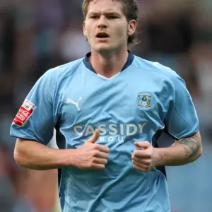 Aron Gunnarsson in Action: Coventry City vs Reading, Championship 2009 at Ricoh Arena Aron Gunnarsson in Action: Coventry City vs Reading, Championship 2009 at Ricoh Arena