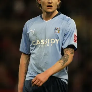 Aron Gunnarsson of Coventry City in Action against Nottingham Forest in the Coca-Cola Football League Championship (28-12-2009) Aron Gunnarsson of Coventry City in Action against Nottingham Forest in the Coca-Cola Football League Championship (28-12-2009)