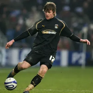 Aron Gunnarsson of Coventry City in Action against Queens Park Rangers in the Coca-Cola Football League Championship (10-01-2009, Loftus Road) Aron Gunnarsson of Coventry City in Action against Queens Park Rangers in the Coca-Cola Football League Championship (10-01-2009, Loftus Road)