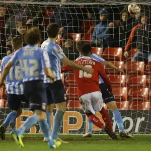 Ashley Fletcher Scores the Second: Barnsley's Triumph over Coventry City in Sky Bet League One (Oakwell) Ashley Fletcher Scores the Second: Barnsley's Triumph over Coventry City in Sky Bet League One (Oakwell)