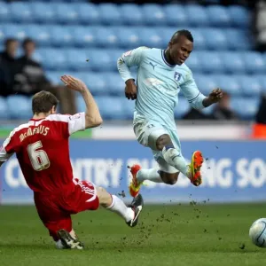 Battle for the Ball: Alex Nimely vs. Stephen McManus (Coventry City vs. Middlesbrough, 21-01-2012) Battle for the Ball: Alex Nimely vs. Stephen McManus (Coventry City vs. Middlesbrough, 21-01-2012)